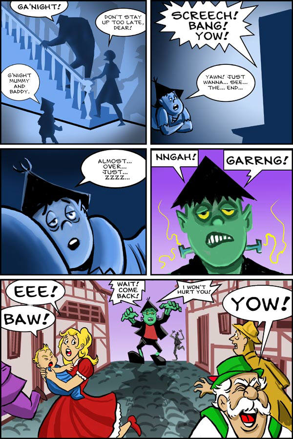 CLICK FOR MELVIN MONSTER IN MELVINSTEIN PAGE 3