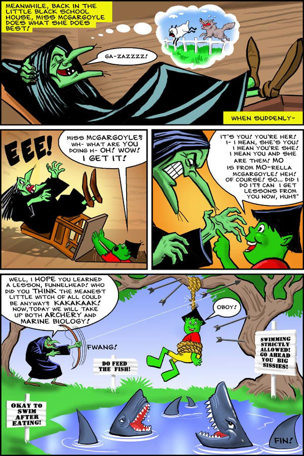 CLICK FOR MELVIN MONSTER IN BIG CITY MONSTER PAGE 1