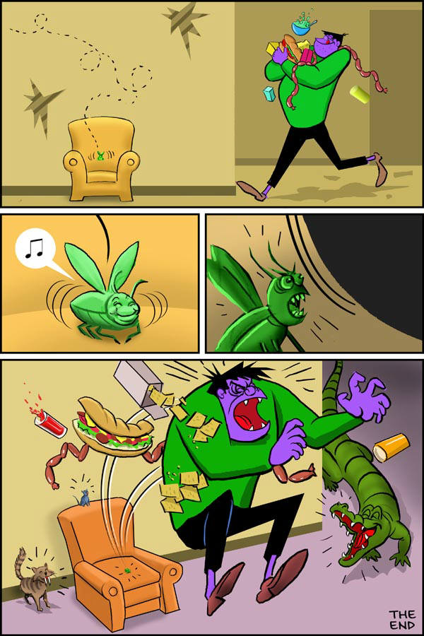 CLICK FOR MELVIN MONSTER IN MELVINSTEIN PAGE 1