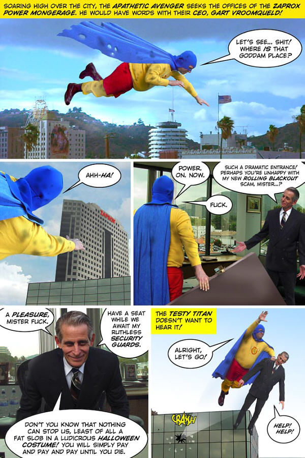 PETE VON SHOLLY PRESENTS Here Doesn't Come The Flying Fuck - Click For Page 5