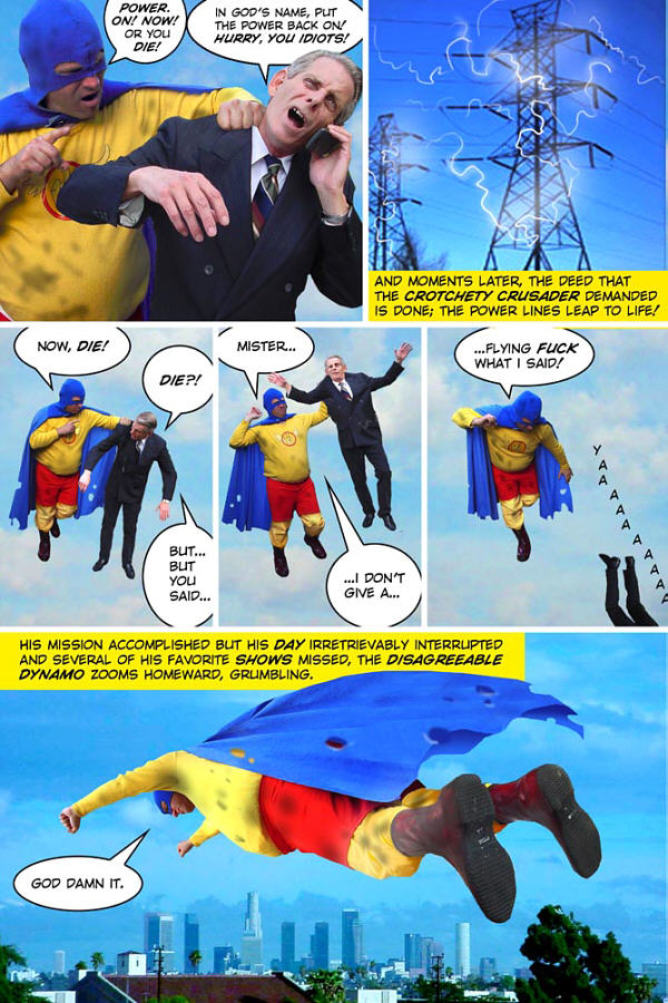PETE VON SHOLLY PRESENTS Here Doesn't Come The Flying Fuck - Click For Page 6