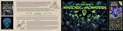 History of Monsters Ltd Edition Hardcover Dust Jacket - CLICK TO ENLARGE