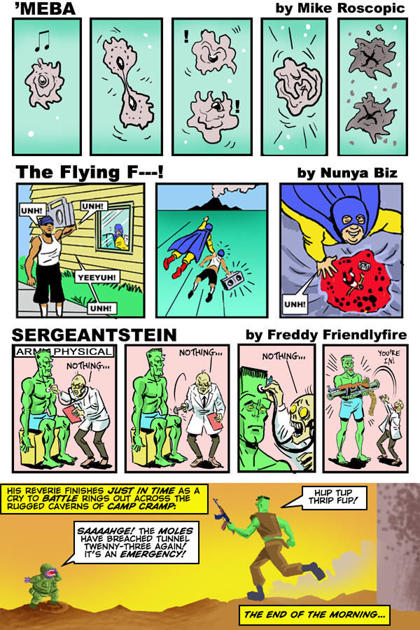 CLICK IMAGE TO PREVIEW PETE VON SHOLLY'S SERGEANTSTEIN: PAGE 5 OF 8